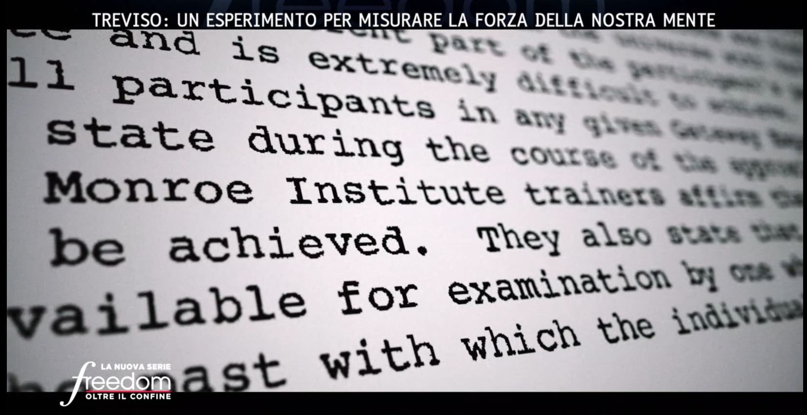 Freedom -Monroe Institute - Oltre il copro fisico